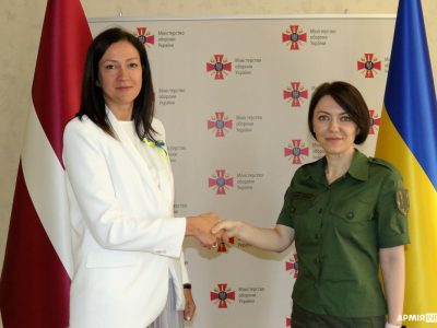 Нині стосунки між Україною і Латвією – це стосунки довіри, а два дружні народи тримають один фронт – Ганна Маляр  