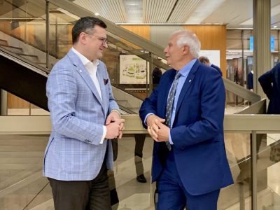 Дмитро Кулеба та Жозеп Боррель обговорили кроки для протидії агресії рф  