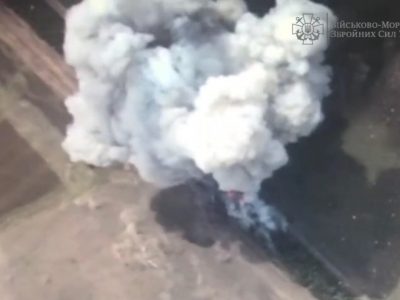 Морські піхотинці знищили ворожу САУ МСТА-С  