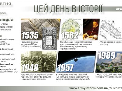 4 жовтня. Цей день в історії  