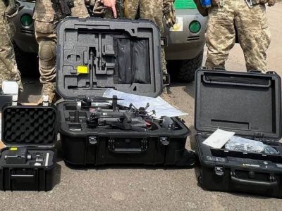 Бригаді імені Чорних Запорожців передали надсучасний дрон-розвідник  
