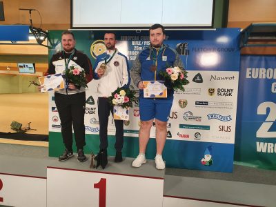 Спортсмен ЗСУ виборов «бронзу» на чемпіонаті Європи зі стрільби з вогнепальної зброї  