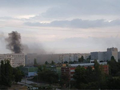 Цивільне населення Енергодара з п’ятої ранку під обстрілом російських окупантів  