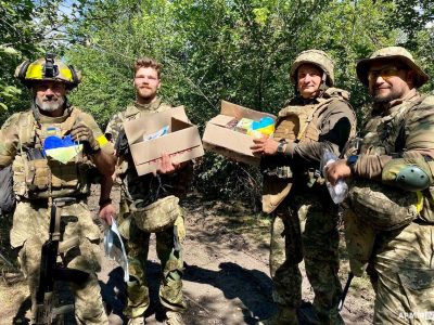 Воїни з передової дітям: «…ходіть до школи, старайтесь, навчайтесь, ми вас захистимо!»  