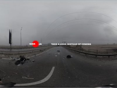 В Україні запустили платформу, яка дозволяє поринути в реальність війни за допомогою AR/VR турів  