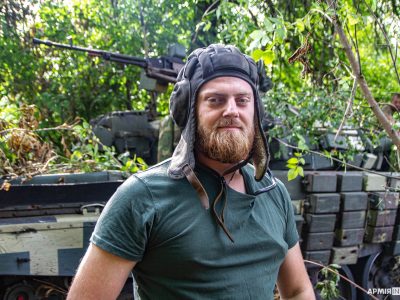 Командир танкової роти розповів про бої з окупантами на Харківщині  