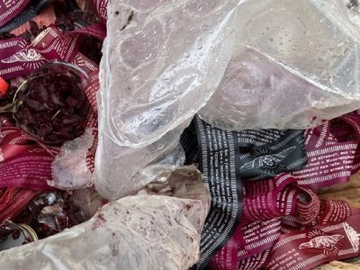 рашисти запаслись стрічками для «двохсотих»: знали, що їх тут чекає  