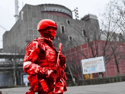Пів тисячі російських бойовиків перебувають на Запорізькій АЕС – Володимир Зеленський  