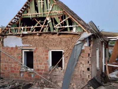 Ворог обстріляв Нікопольський район Дніпропетровщини з «Градів» та важкої артилерії  