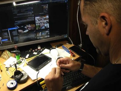 Відеограф із Прикарпаття сконструював ноктовізор для армійських водіїв  