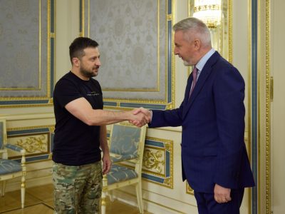 Подробиці зустрічі Президента України з міністром оборони Італії  