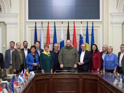 Руслан Стефанчук закликав парламенти ЄС сприяти наданню Україні більше військової допомоги  