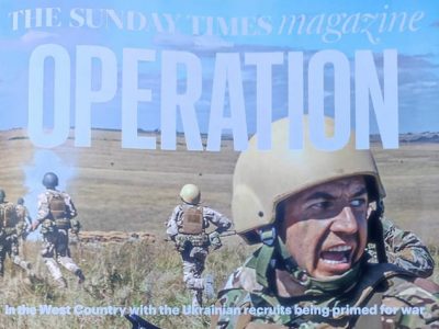 Обкладинку одного з найпопулярніших британських видань присвячено підготовці ЗСУ  