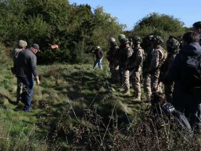 На полігоні у Британії українські військові розповіли провідним світовим ЗМІ про свою підготовку  