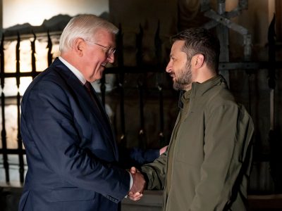 Оборонні потреби нашої держави обговорили з президентом Німеччини – Володимир Зеленський  