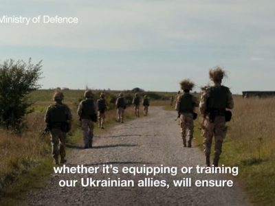 Міноборони Великої Британії показало вишкіл українських воїнів  