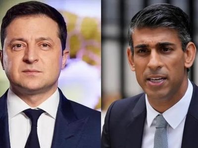 Перший телефонний дзвінок – українському Президентові: новий прем’єр Британії поспілкувався з Володимиром Зеленським  