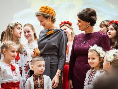 Олена Зеленська подякувала першій леді Литви та королеві Бельгії за турботу про українців  