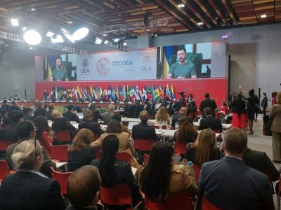 Глава держави закликав членів Організації американських держав підтримати Україну  