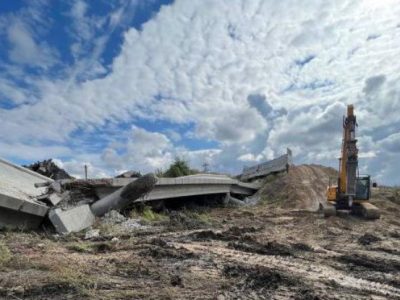 На Харківщині розчищено уже майже 400 кілометрів доріг  