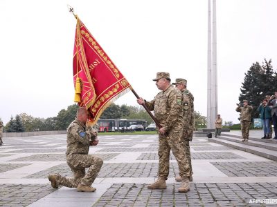 П’ять бригад Сил територіальної оборони ЗСУ отримали Бойові прапори  