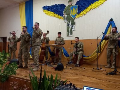 Військовий оркестр із Києва завершив гастролі Полтавщиною  