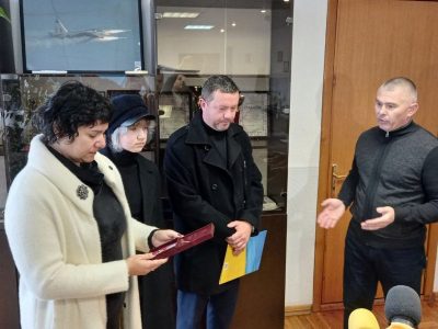 Родині загиблого старшого лейтенанта Євгена Кондрашова вручили орден  