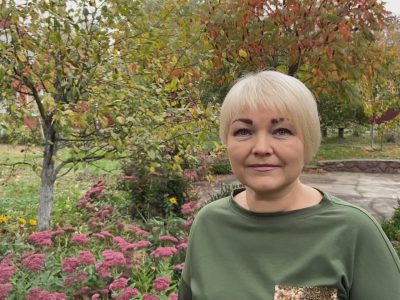 Оксана Пекун вітає з Днем захисників та захисниць України  