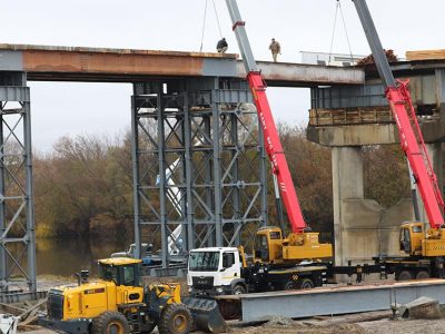 Військові продовжують відновлювати мости на деокупованих територіях  
