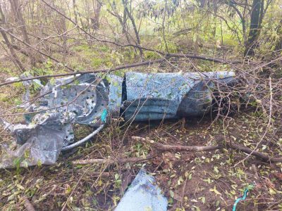 На Київщині впала ракета із 400-кілограмовим бойовим зарядом  