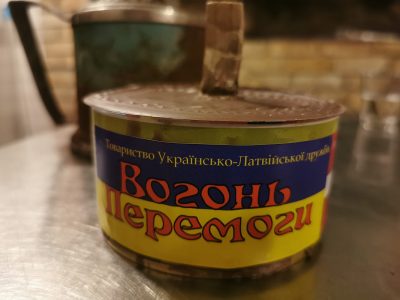 Вогонь Перемоги: світло і тепло з Латвії прямує до українських бійців  
