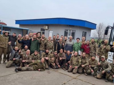 Україна повернула з російського полону 45 військовослужбовців ЗСУ  