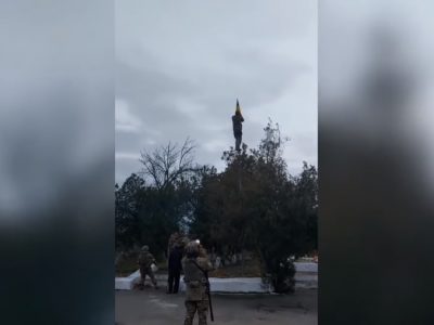 Морпіхи підняли український прапор у населеному пункті Львове на Херсонщині  