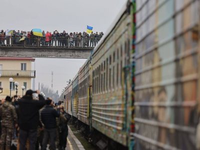 До Херсона прибув перший від початку широкомасштабного вторгнення рф потяг  