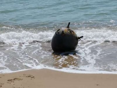 На Одещині ліквідували якірну міну, яку прибило до узбережжя  