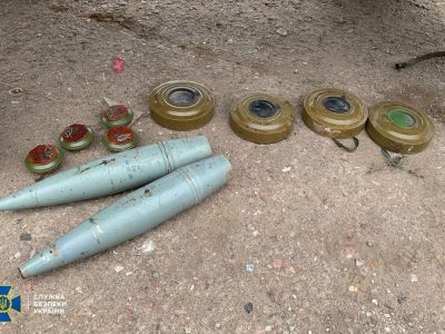 У звільнених районах Миколаївщини виявлено більше ніж 100 мін, які ворог сховав у школах  