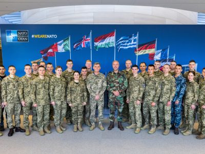 Курсанти військових вишів України перебувають у Штаб-квартирі НАТО  