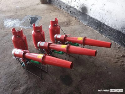 Полтавським авіаторам передали пропанові гармати  