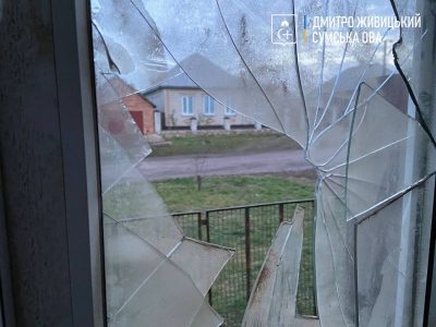 Минулої доби ворог обстріляв прикордоння Сумщини та Чернігівщини майже 170 разів  