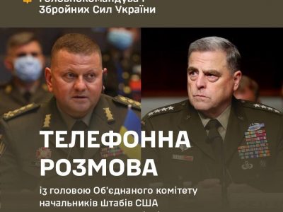 Українські військові не приймуть ніяких перемовин, домовленостей чи компромісних рішень — Валерій Залужний  