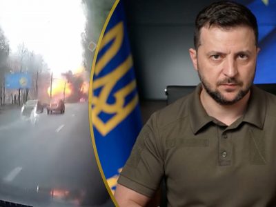 Президент показав момент ранкового ракетного удару по Дніпру