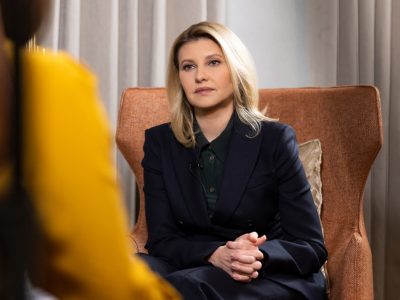 Олена Зеленська розповіла Sky News про масові воєнні злочини росіян щодо українців  