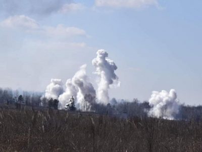 Майже 40 «прильотів» по прикордонню Сумщини і Чернігівщини зафіксовано за минулу добу  