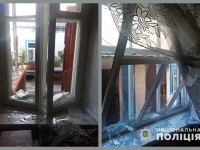 Поліція задокументувала наслідки ворожих влучань по інфраструктурних об’єктах на Запоріжжі  
