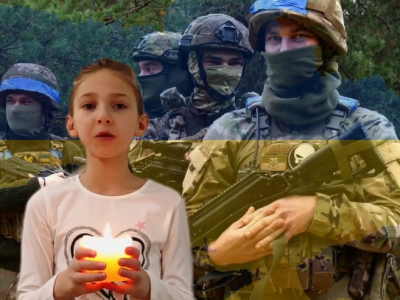 Діти тимчасово зайнятого окупантами Сєвєродонецька привітали ЗСУ з професійним святом  