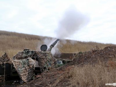 На Донецькому напрямку українська артилерія ніколи не замовкає  