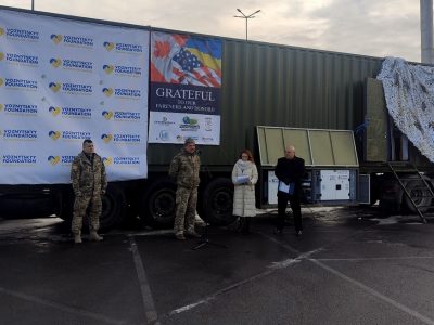 У Львові військовим медикам передали мобільний хірургічний комплекс  