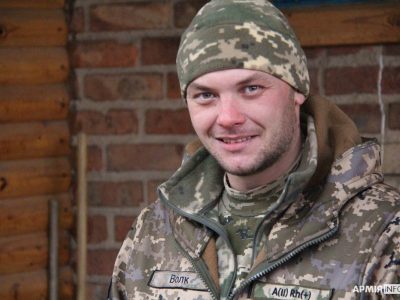 Військовий із позивним «Волк»: «Це наш бій за свободу!»  