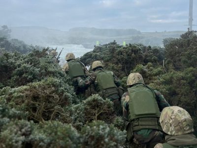 У Міноборони Британії показали, як проходять тренування українських воїнів у Північній Англії  