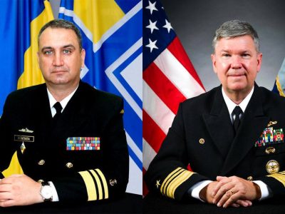 Командувачі ВМС України та США обговорили ситуацію навколо російського вторгнення в Україну  